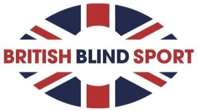 British Blind Sport logo, of an eye with the union jack