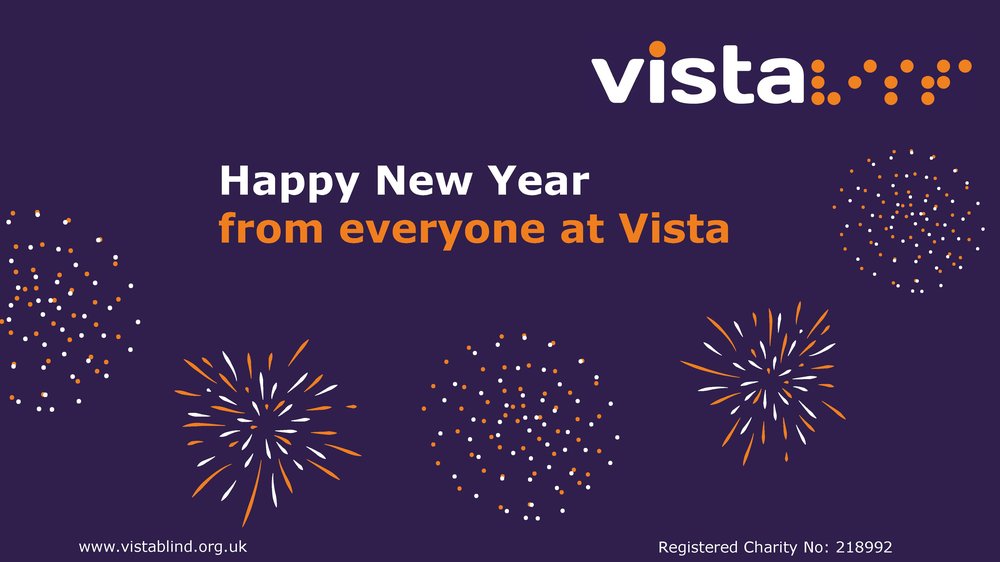 Image says 'Happy New Year from everyone at Vista'