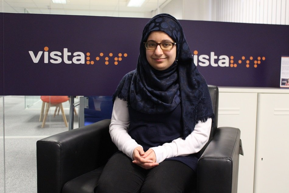 Vista volunteer Tayyaba Yasin