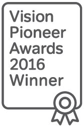 Vision Pioneer Awards 2016 Winner logo