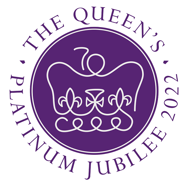 The Queen's Platinum Jubilee 2022 logo